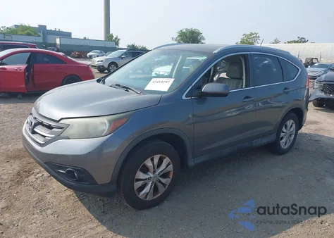 2014 Honda Cr-V Ex-L из США, поврежденный, VIN 5J6RM4H79EL058712